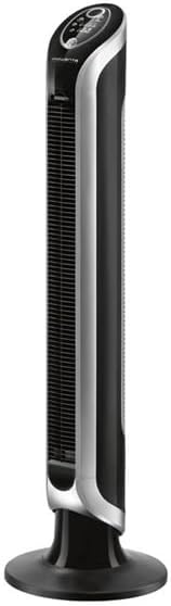 Rowenta Eole Infinite Ventilateur colonne, 3 vitesses, Large diffusion de l'air, Timer jusqu'à 8 h, Mode éco, Oscillation 180°, Télécommande avec rangement intégré VU6670F0