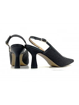 Escarpin Nacrée Zelia / Noir