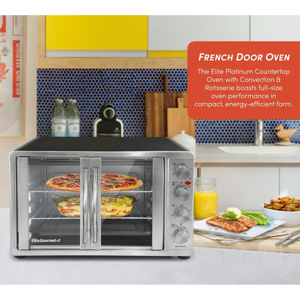 Elite Platinum Double Door Oven with Rotisserie and Convection