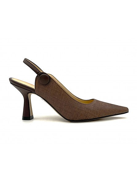 Escarpin Nacrée Yanna / Marron
