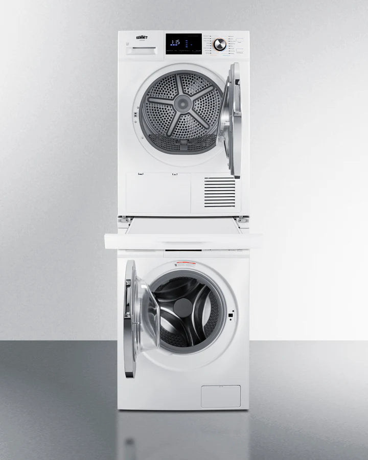 Summit 24" Washer/Heat Pump Dryer Combination 15 Dry Settings