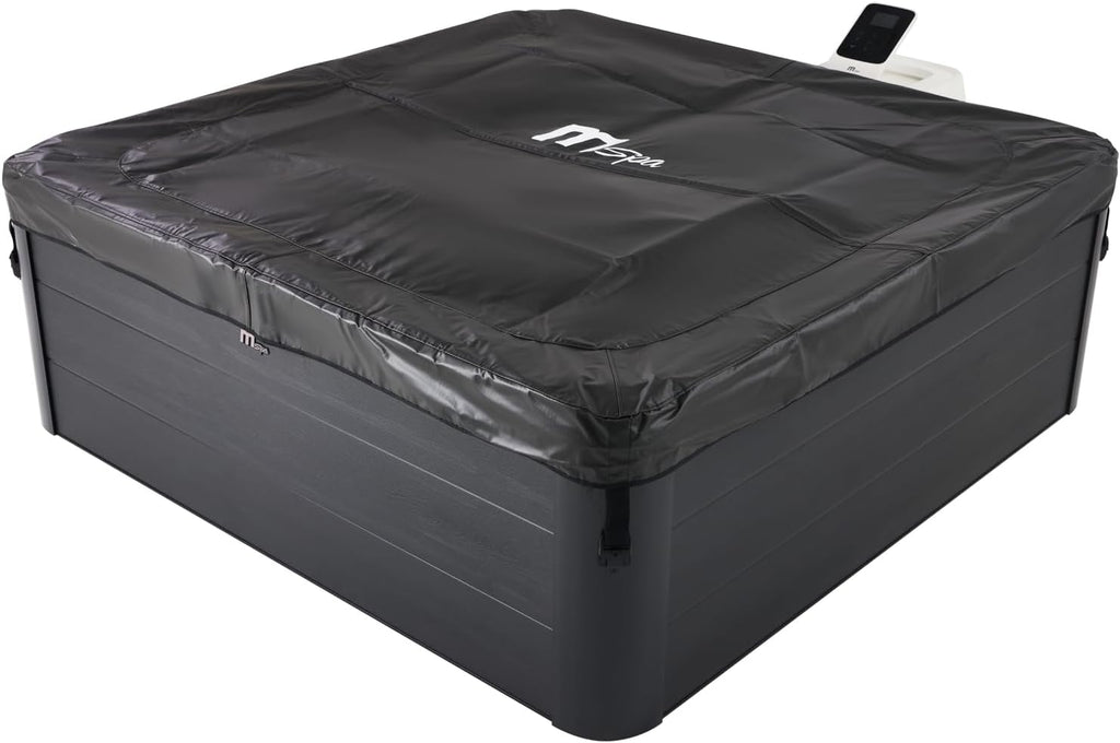 Spa Rigide connecté carré 180 cm MSPA Oslo Aero Plus – Spa 6 Places – Jets air et Eau – Lot de 8 filtres Inclus
