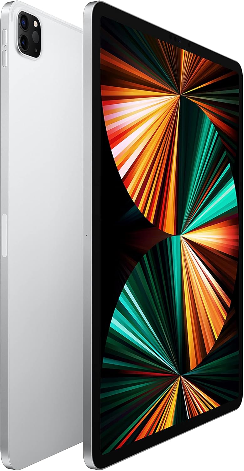 Apple 2021 iPad Pro (12.9-Pouces, Wi-FI, 25 6Go) Argent (Reconditionné)