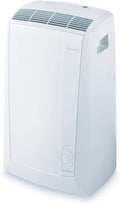 De'Longhi Pinguino PAC N90 ECO SILENT, Climatiseur Portable Silencieux avec Tuyau d'évacuation, 9 800 BTU/h - 2,5 kW - 85 m3, Gaz R290, 64 dB, Déshumidificateur, Classe A, Timer 12 Heures, Blanc