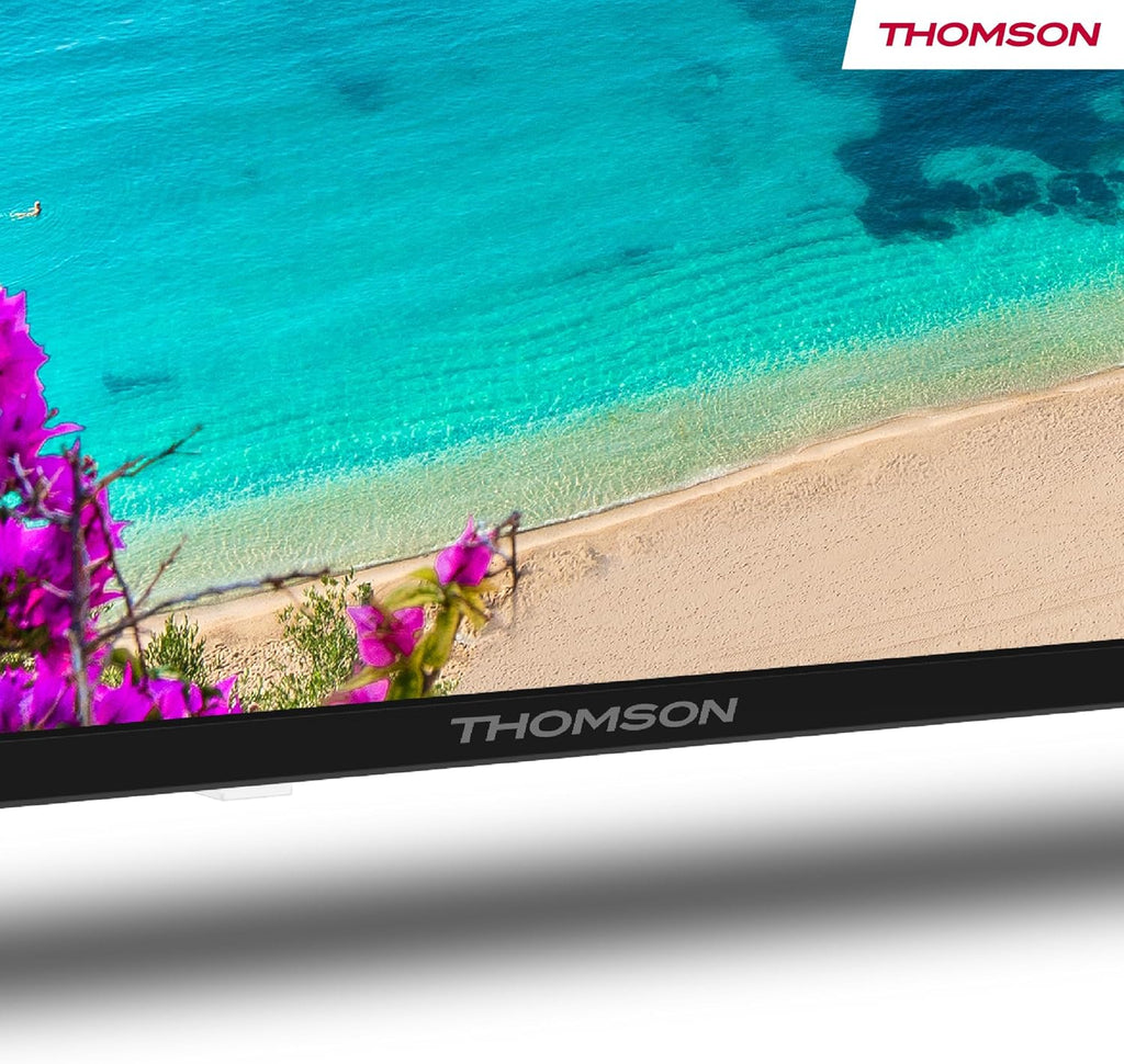 THOMSON 55 Pouces (139 cm) 4K Ultra HD Smart Android TV, Google Assistant, Wi-FI, Dolby Digital, Bluetooth, Triple-Tuner (Câble/Satellite/Antenne), HDMI, CI+, A+ Panneau – 55UA5S13 [Classe énergétique E]