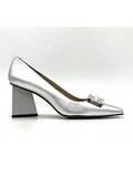 Escarpin Stocks Permanents Viki / Argent
