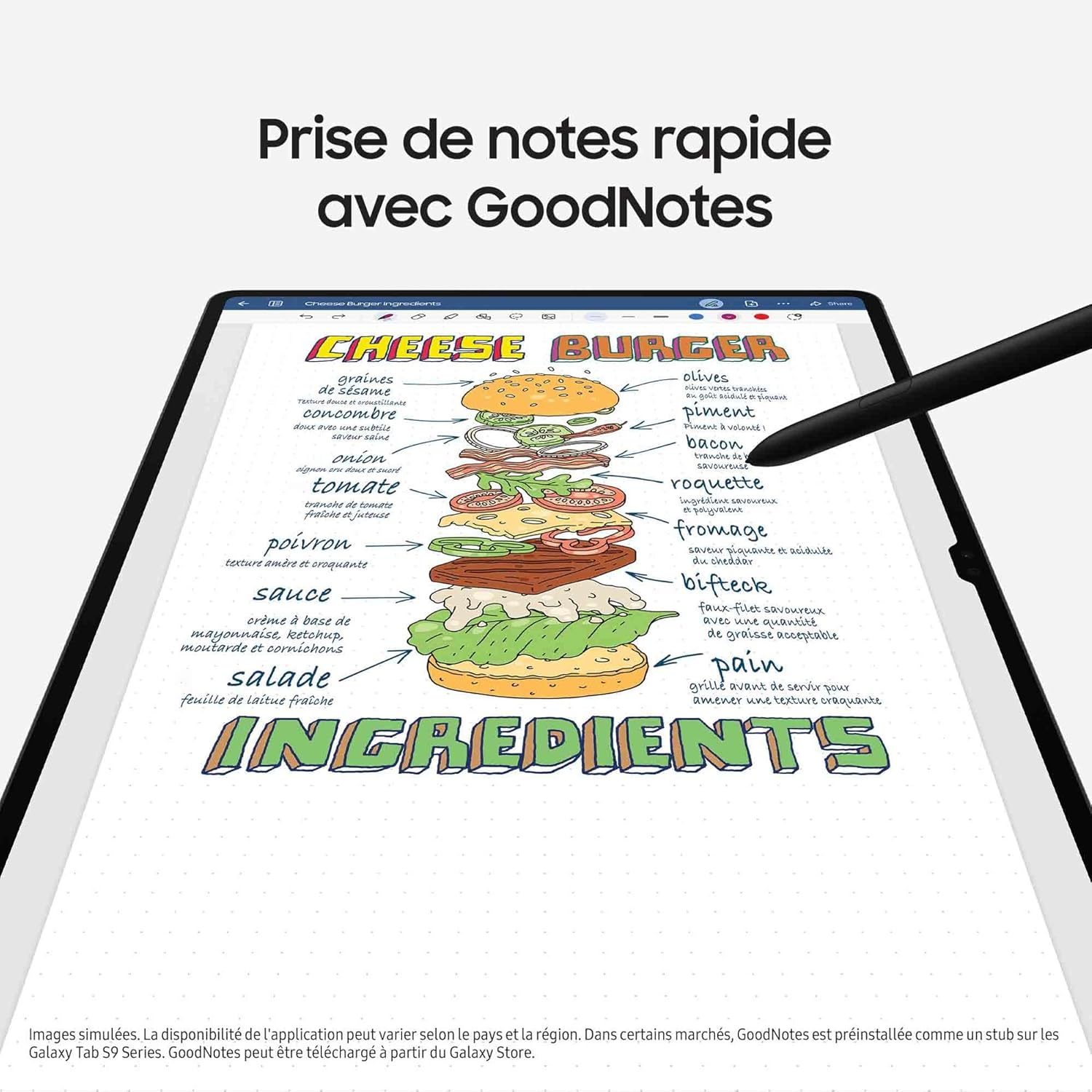 Samsung Galaxy Tab S9 Ultra Tablette avec Galaxy AI, Android, 14.6" 256Go de Stockage, Lecteur MicroSD, 5G, S Pen Inclus, Anthracite