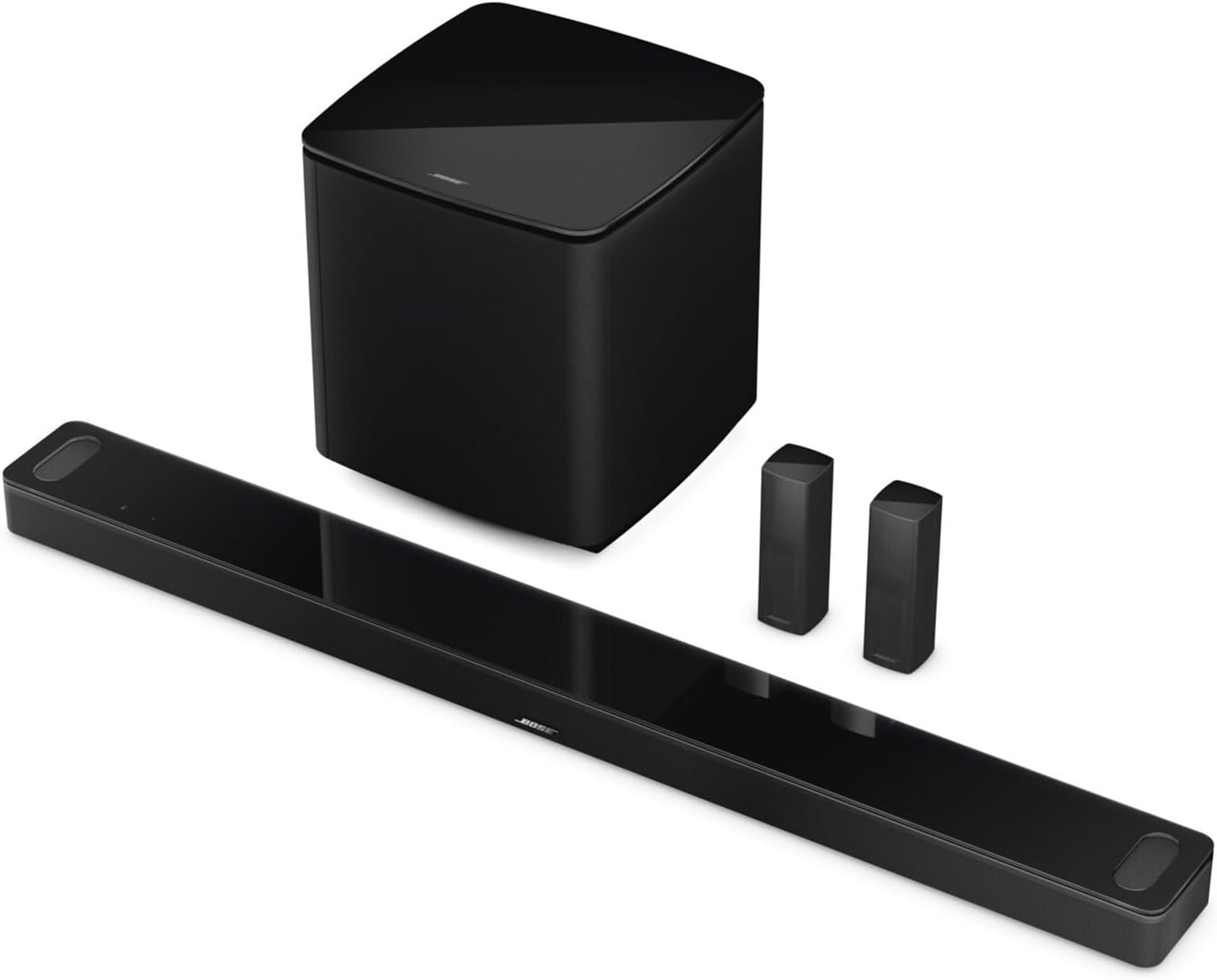 Bose Ultra Barre de Son Intelligente avec Dolby Atmos et Alexa, Système de Son Surround pour téléviseur, IA Bluetooth sans Fil, Noir
