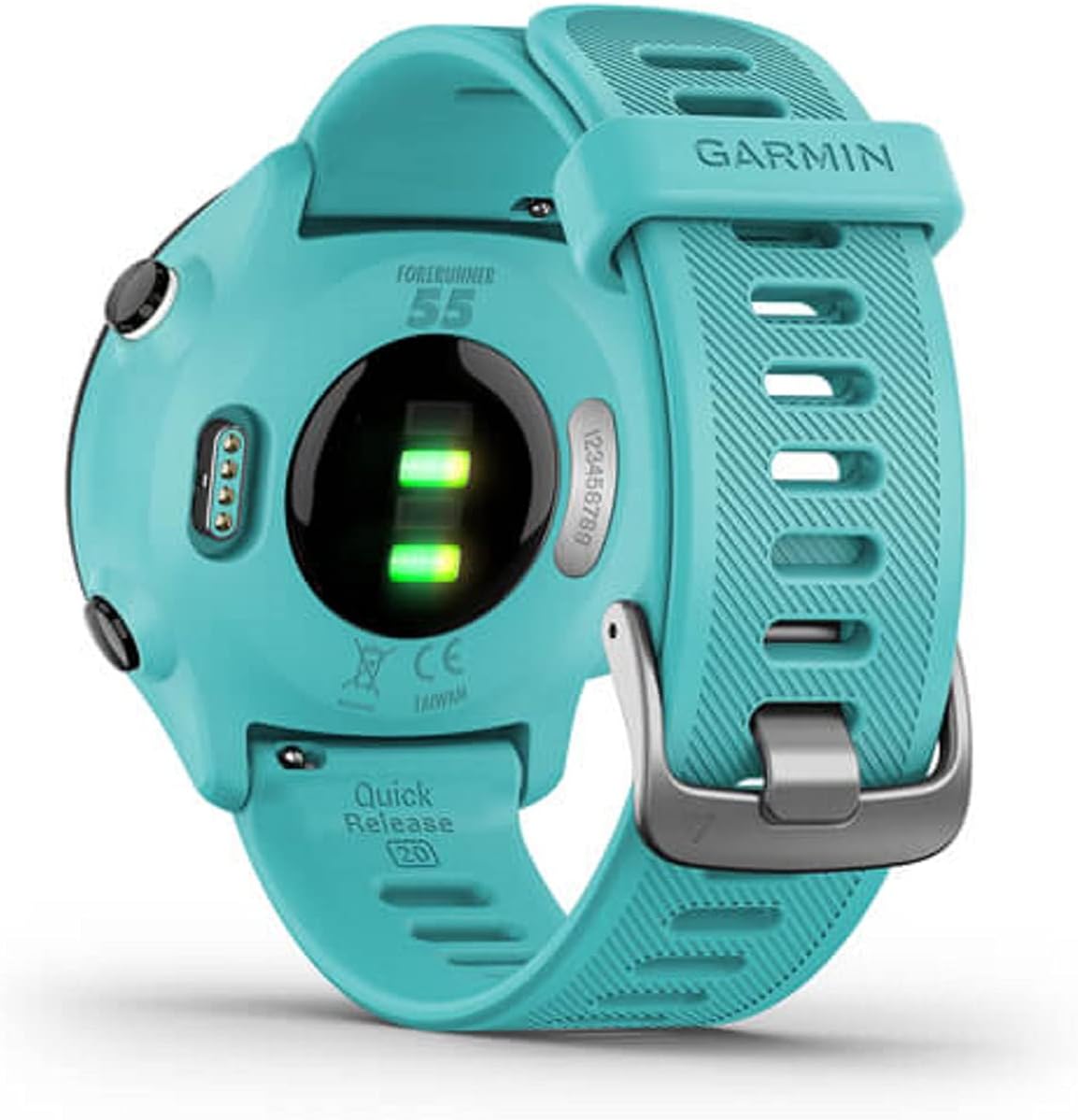 Garmin Forerunner 55 Montre de Course GPS avec entraînements Quotidiens suggérés, jusqu'à 2 semaines d'autonomie, Aqua