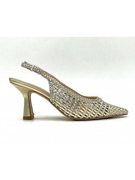 Escarpin Nacrée Yola / Or
