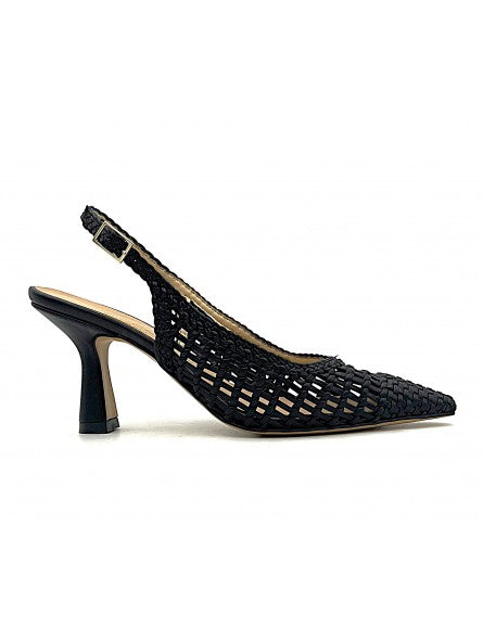 Escarpin Nacrée Yola / Noir