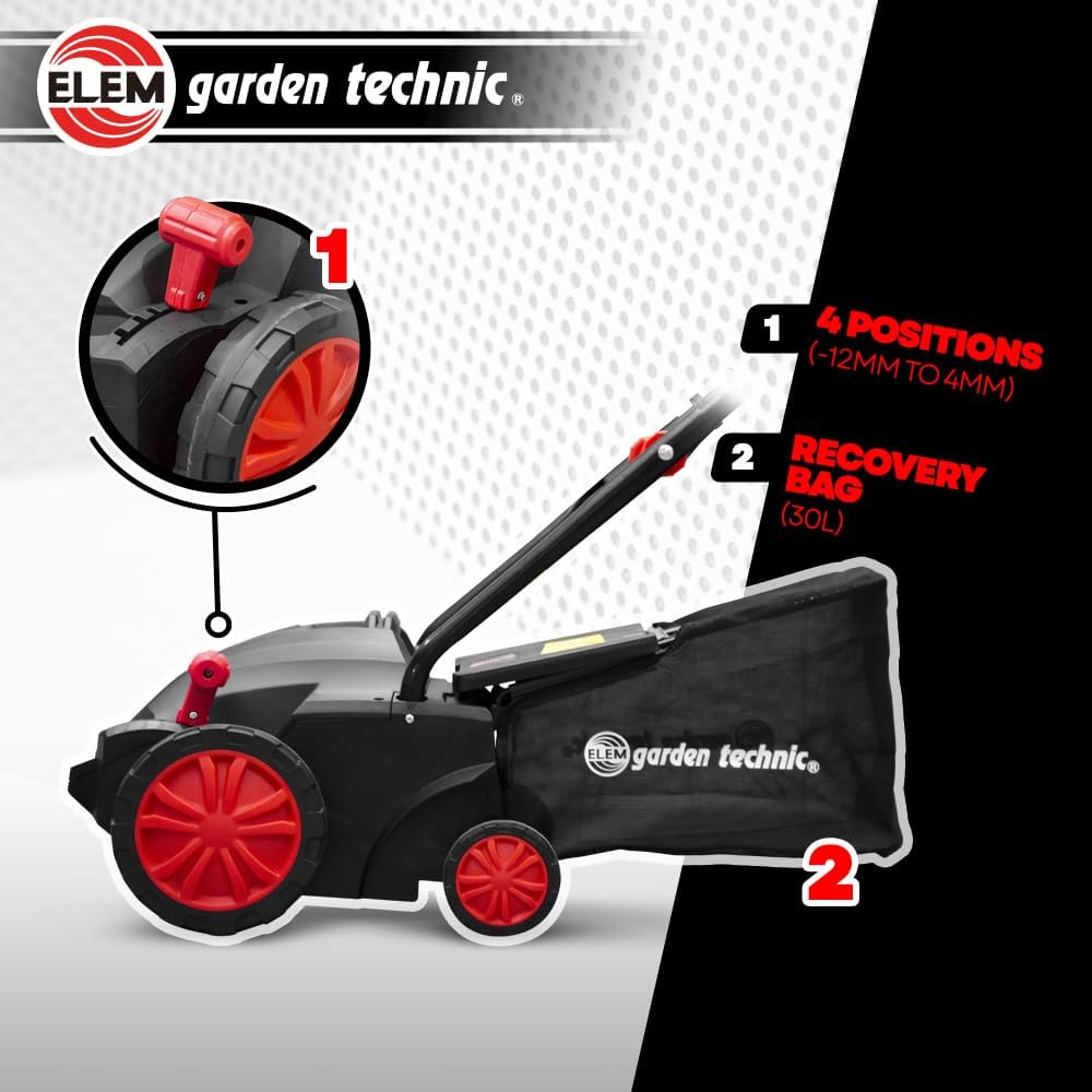 Scarificateur émousseur électrique 1500W - 32cm