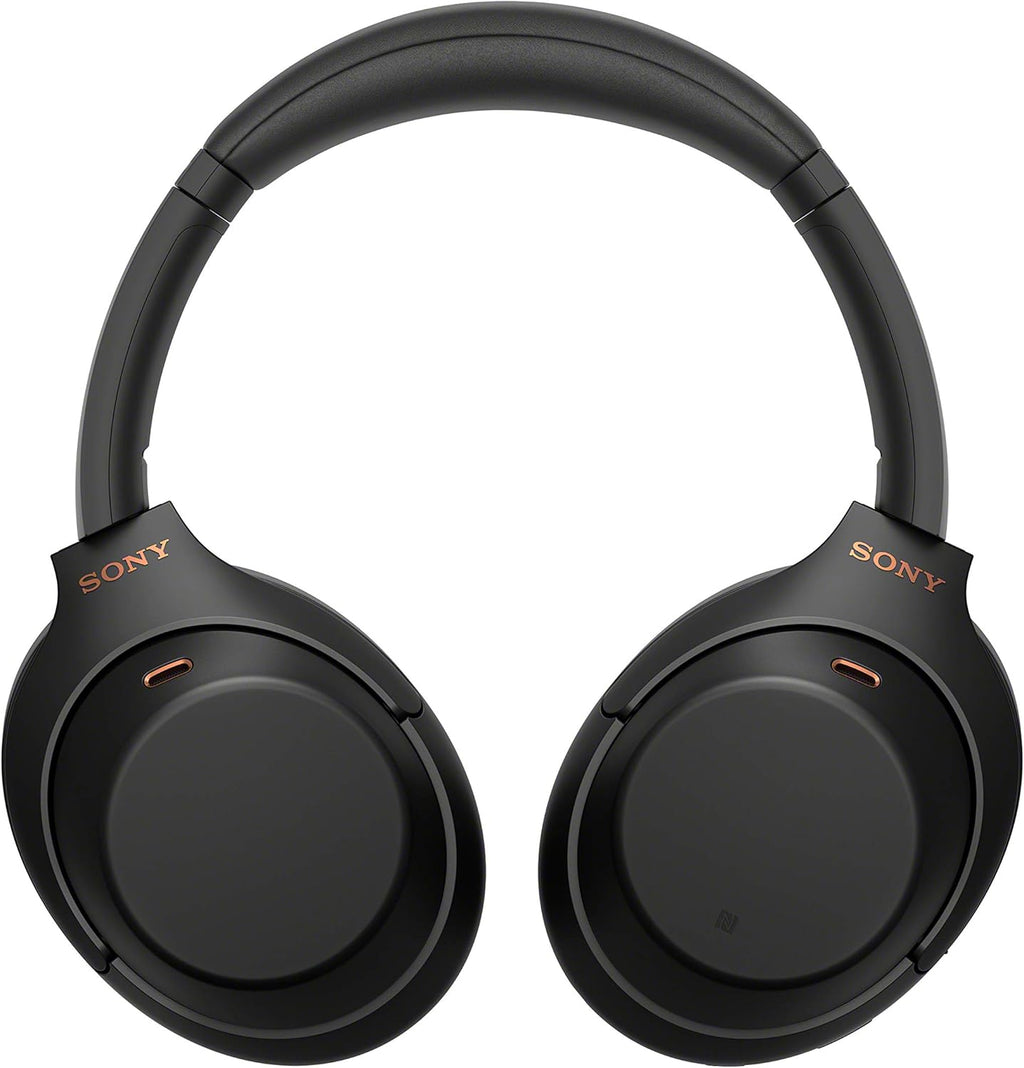 WH1000XM4| Casque Bluetooth à réduction de bruit sans fil, 30 heures d'autonomie, avec micro pour appels téléphoniques, optimisé pour Amazon Alexa et Google assistant, Noir