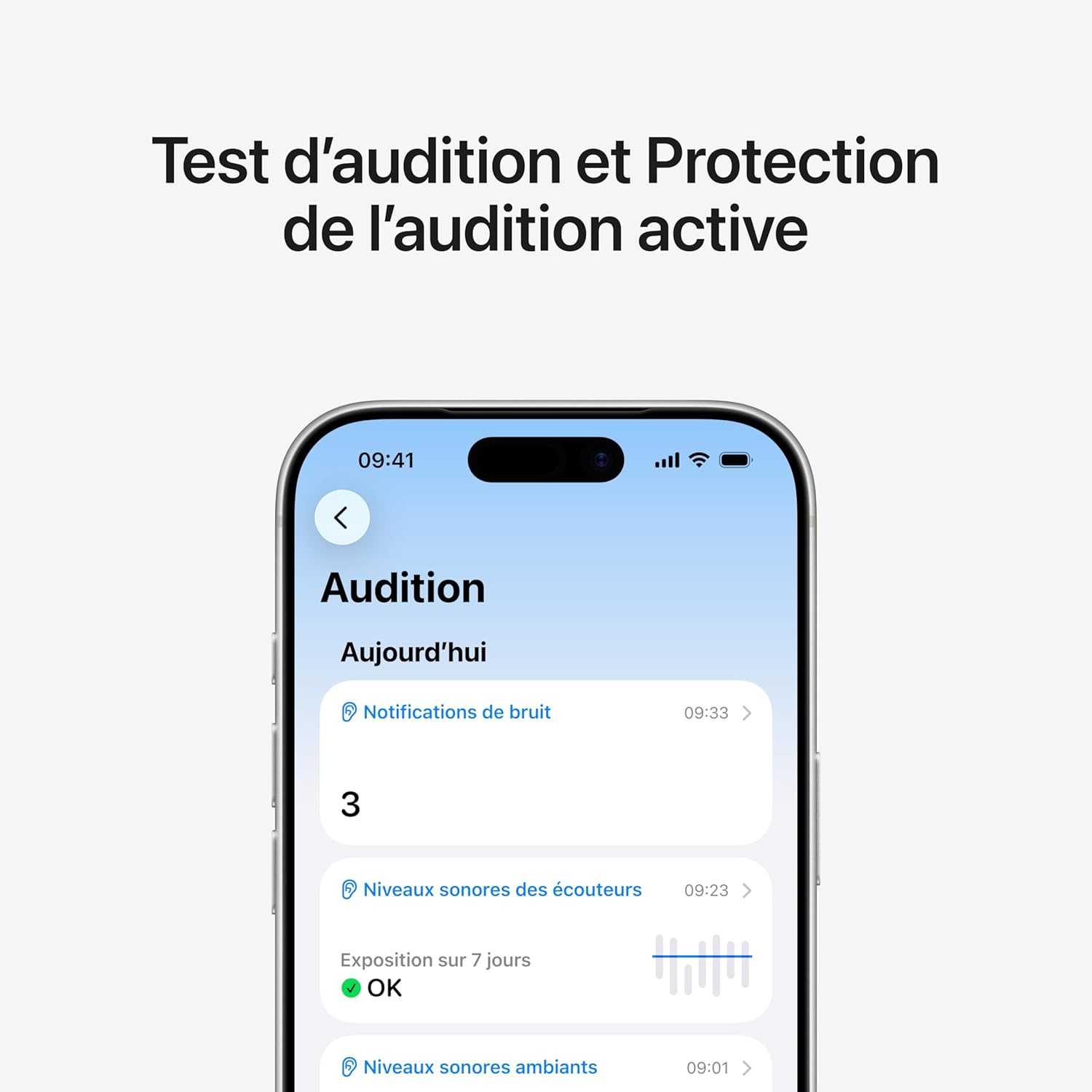 AirPods Pro 3 Écouteurs sans Fil, réduction Active du Bruit, détection de la fréquence Cardiaque, écouteurs Bluetooth, Audio Spatial, Son Haute-fidélité, Recharge USB-C