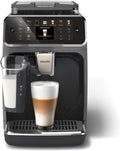Série 5400 Machine Expresso - Café à Grain - LatteGo Mousseur à Lait, 12 Spécialités de Café, Affichage Intuitif, 4 Profils Utilisateur, Chrome (EP5447/90)