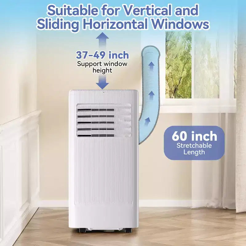 Portable Air Conditioners, Flarhetoric 10000 BTU Cooling/Fan/Dry 3 IN 1 Portable Ac unit for Room 560 SQ.FT, Units for Low Noise rooms