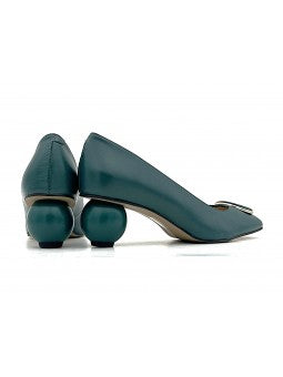 Escarpin Stocks Permanents Vania / Vert