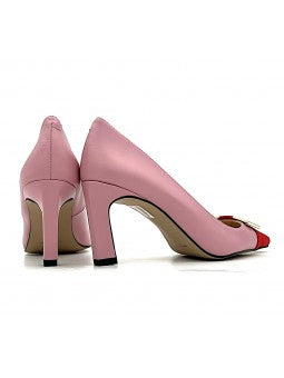 Escarpin Stocks Permanents Vida / Rose - Rouge