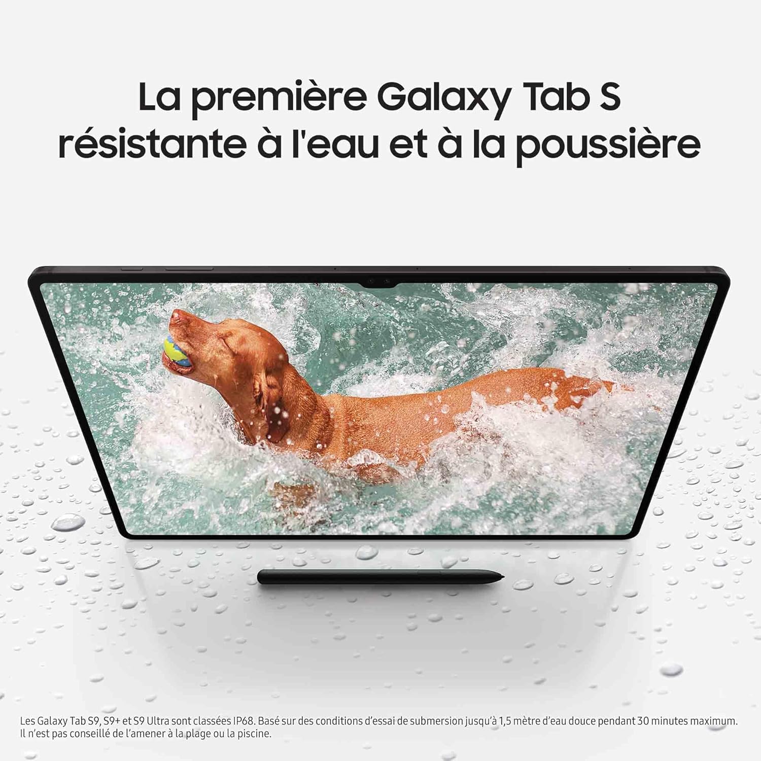 Samsung Galaxy Tab S9 Ultra Tablette avec Galaxy AI, Android, 14.6" 256Go de Stockage, Lecteur MicroSD, 5G, S Pen Inclus, Anthracite