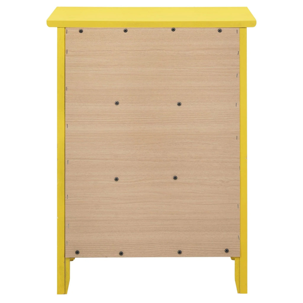 Daniel 3-drawer Transitional Wooden Nightstand