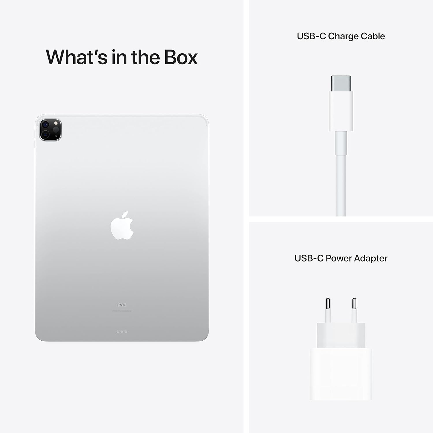 Apple 2021 iPad Pro (12.9-Pouces, Wi-FI, 25 6Go) Argent (Reconditionné)
