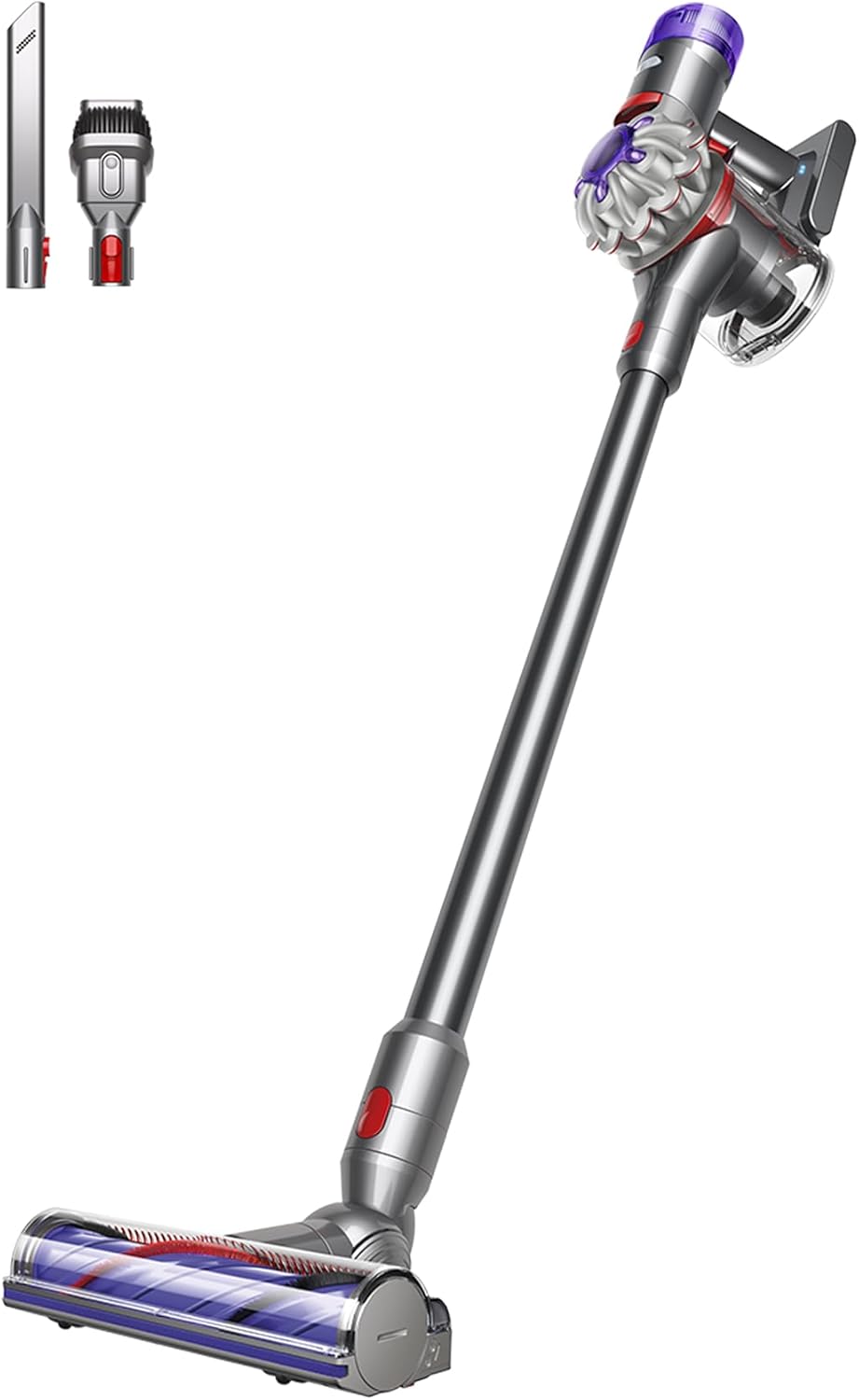 V8 Advanced Aspirateur sans Fil, 130 AW, Jusqu’à 40 Min d’autonomie, Brosse Motorbar Anti-enchevêtrement, élimine Les Poils d’Animaux, aspirateur à Main et Sol
