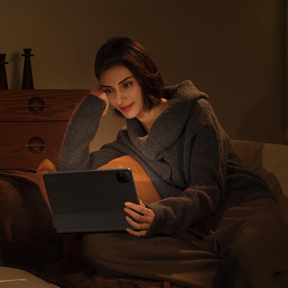 Xiaomi Pad 7 8 Go RAM, 128 Go ROM 4 haut-parleurs, WiFi, batterie de 8850 mAh, Snapdragon 7+ Gen 3, bleu, sans chargeur