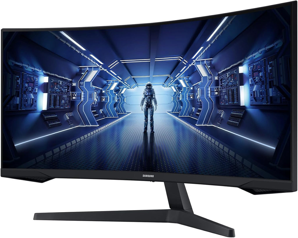Ecran PC Odyssey G55T 34'' 165Hz, 1ms, Dalle VA 1000R, UWQHD 3440x1440, 2500:, 250cd/m2, AMD FreeSync Premium, Pied Ajustable,HDMI, DisplayPort