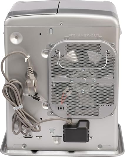Poele a pétrole électronique Qlima SRE 3231C2 3,1 KW pour volume 120m3/48m2, systeme anti odeur, régulation température, gris argent