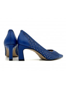 Escarpin Stocks Permanents Valina / Bleu