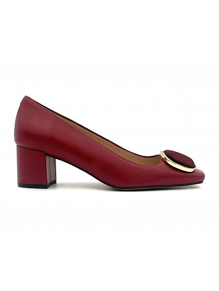 Escarpin Stocks Permanents Venus / Rouge
